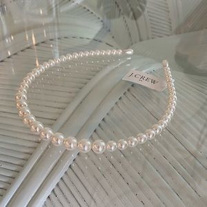 J. Crew Factory pearl headband